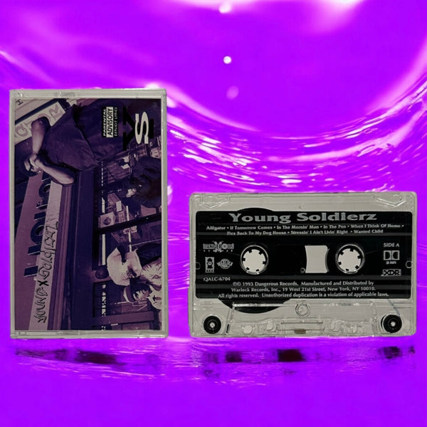 •YOUNG SOLDIERZ - YOUNG SOLDIERZ• ~1993 OG PRESSING~ (CASSETTE TAPE)