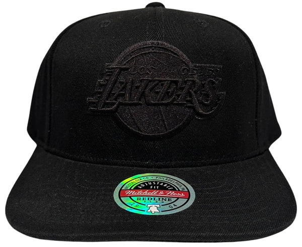 *Los Angeles Lakers* ~NBA Blacklight~ flex fit snapback hat by Mitchell & Ness