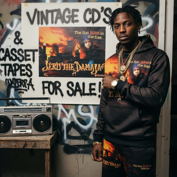 •JERU THE DAMAJA - THE SUN RISES IN THE EAST• ~1994 OG PRESSING~ (CASSETTE TAPE)