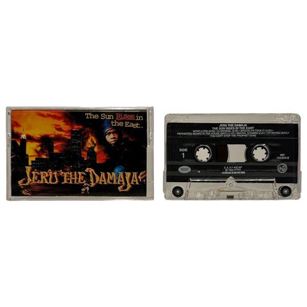 •JERU THE DAMAJA - THE SUN RISES IN THE EAST• ~1994 OG PRESSING~ (CASSETTE TAPE)