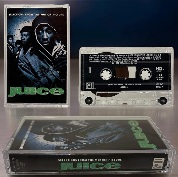 •JUICE ~ SOUNDTRACK• ~1992 OG CLEAN PRESSING~ (CASSETTE TAPE)