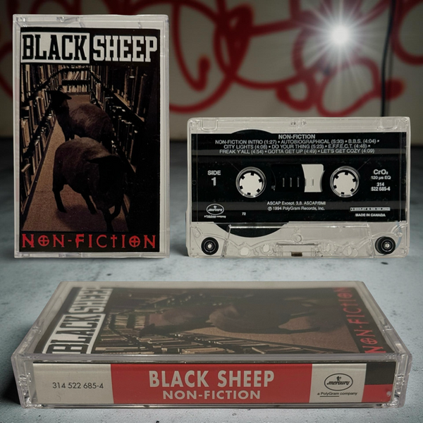 •BLACK SHEEP - NON FICTION• ~1994 OG PRESSING~ (CASSETTE TAPE)