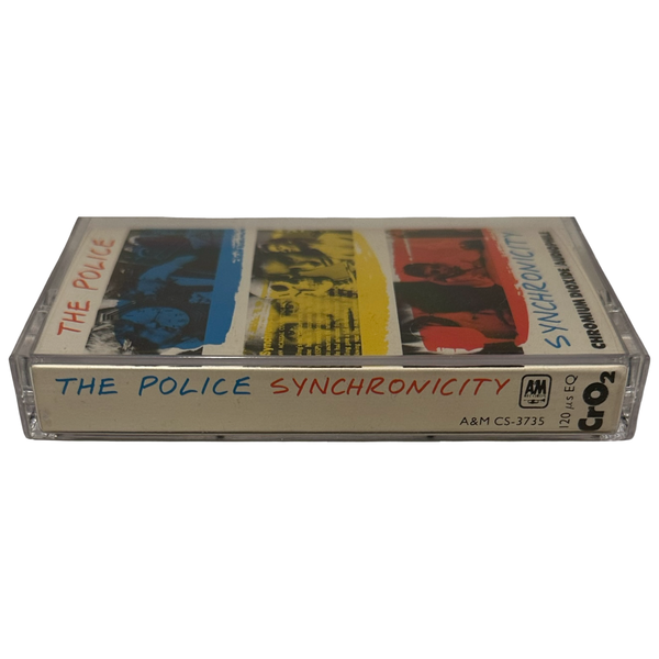 •THE POLICE - SYNCHRONICITY• ~1983 OG CANADIAN REPRESSING~ (CASSETTE TAPE) (BLACK SHELL)