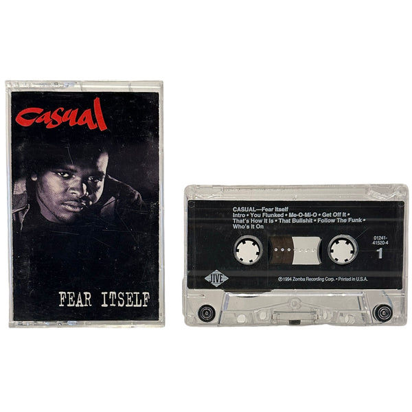 •CASUAL - FEAR ITSELF• ~1994 OG PRESSINGS~ (CD & CASSETTE TAPE)