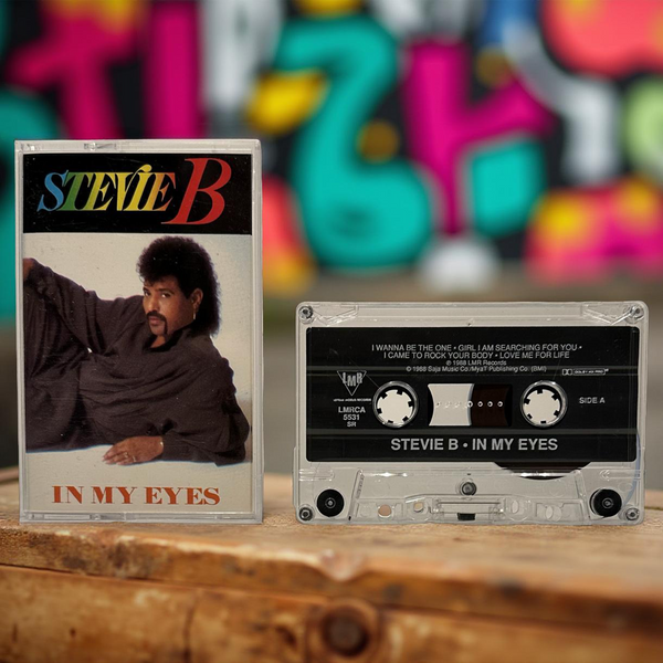 •STEVIE B - IN MY EYES• ~1988 OG PRESSING~ (CASSETTE TAPE)