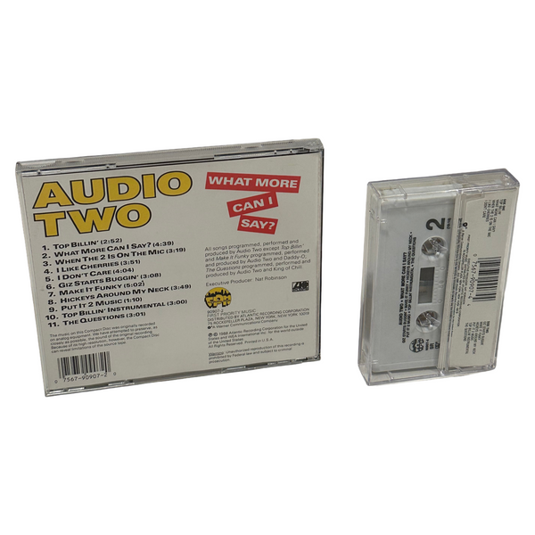 •AUDIO TWO ~ AUDIO TWO• ~1988 OG PRESSINGS~ (CD & CASSETTE TAPE)