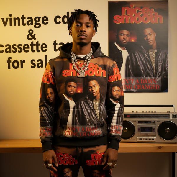 •NICE & SMOOTH ~ AIN’T A DAMN THING CHANGED• ~1991 OG PRESSING~ (CASSETTE TAPE)