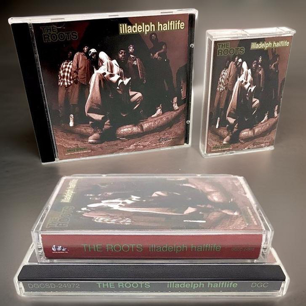 •THE ROOTS - ILLADELPH  HALFLIFE• (1996) (CASSETTE & CD AVAILABLE) (ORIGINAL PRESSINGS)