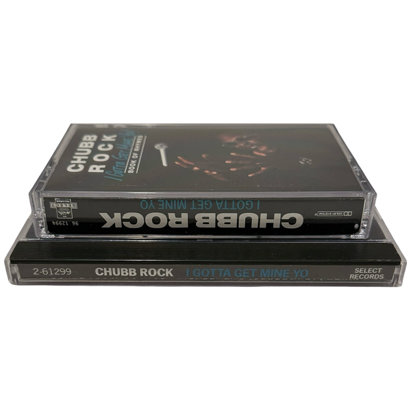 •CHUBB ROCK - I GOTTA GET MINE YO! BOOK OF RHYMES• ~1992 OG CANADIAN PRESSINGS~ (CD & CASSETTE TAPE)
