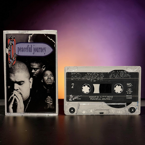 •HEAVY D. & THE BOYZ ~ PEACEFUL JOURNEY• ~1991 OG PRESSING~ (CASSETTE TAPE) (2)