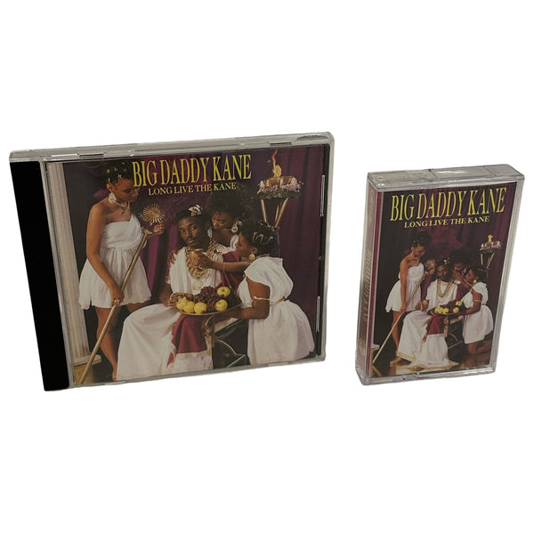 •BIG DADDY KANE - LONG LIVE THE KANE• ~1988 OG PRESSINGS~ (CD & CASSETTE TAPE)