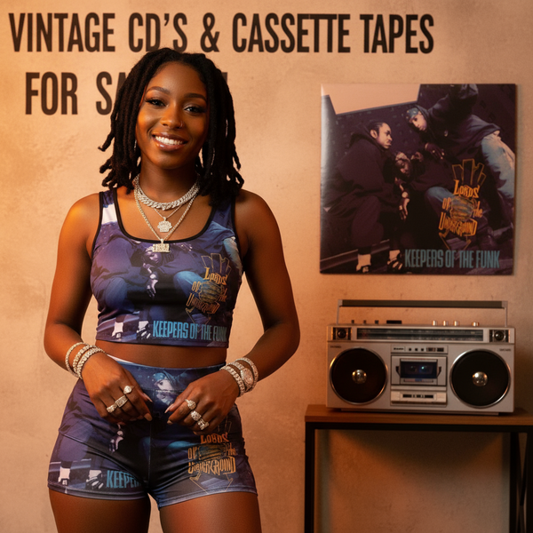 •LORDS OF THE UNDERGROUND - KEEPERS OF THE FUNK• ~1994 OG CANADIAN PRESSINGS~ (CD & CASSETTE TAPE)