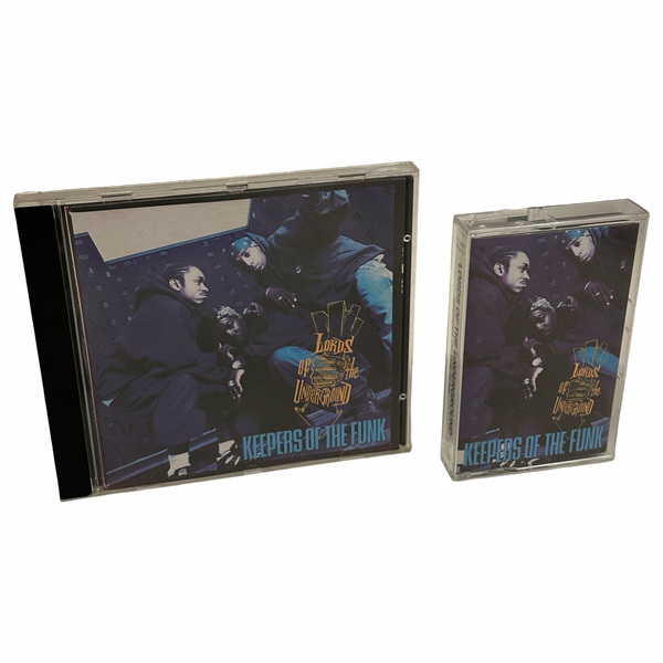 •LORDS OF THE UNDERGROUND - KEEPERS OF THE FUNK• ~1994 OG CANADIAN PRESSINGS~ (CD & CASSETTE TAPE)
