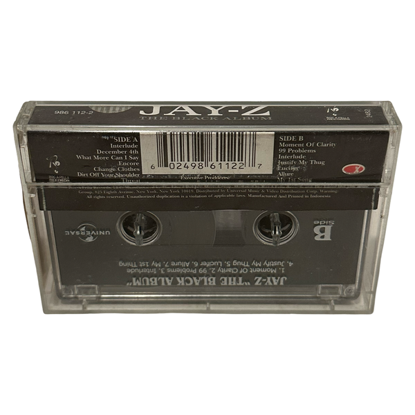 •JAY-Z - THE BLACK ALBUM• ~2003 OG PRESSINGS~ (CD & INDONESIAN CASSETTE TAPE)