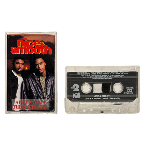 •NICE & SMOOTH ~ AIN’T A DAMN THING CHANGED• ~1991 OG PRESSINGS~ (CD & CASSETTE TAPE)