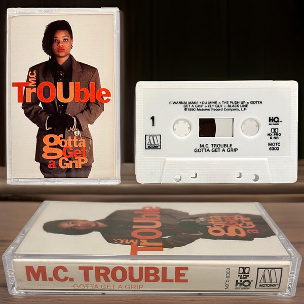 •M.C. TROUBLE ~ M.C. TROUBLE• (1990 OG PRESSING) (CASSETTE TAPE)