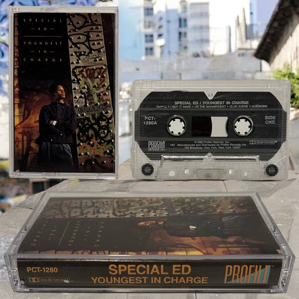•SPECIAL ED ~ YOUNGEST IN CHARGE• ~1989 OG PRESSING~ (CASSETTE TAPE) (1)