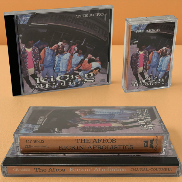 •THE AFROS - KICKIN’ AFROLISTICS• ~1990 OG PRESSINGS~ (CD & CASSETTE TAPE)