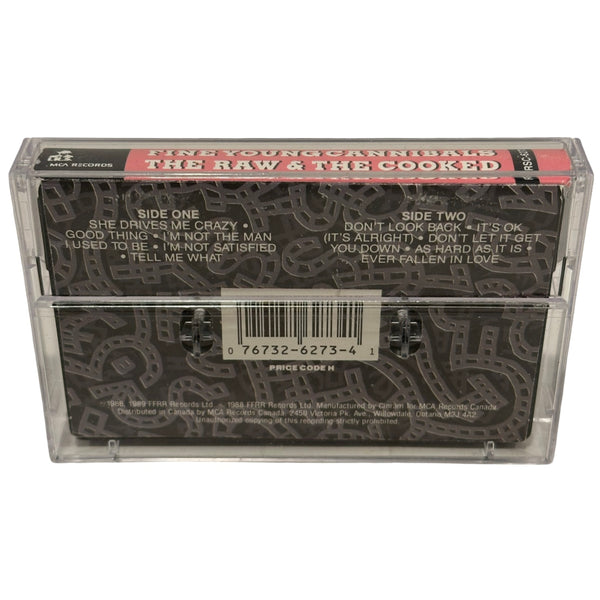 •FINE YOUNG CANNIBALS - THE RAW & THE COOKED• ~1988 OG CANADIAN PRESSING~ (CASSETTE TAPE) (BLACK SHELL)