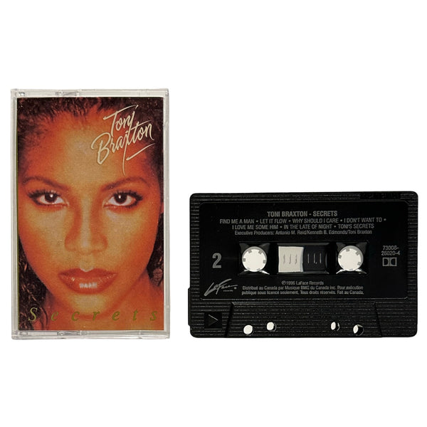 •TONI BRAXTON ~ SECRETS• ~1996 OG PRESSINGS~ (CD & CASSETTE TAPE)