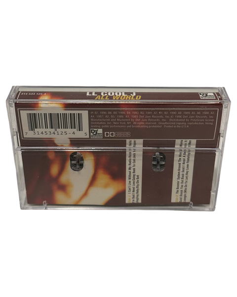 •LL COOL J - ALL WORLD• ~1996 OG PRESSINGS~ (CD & CASSETTE TAPE)