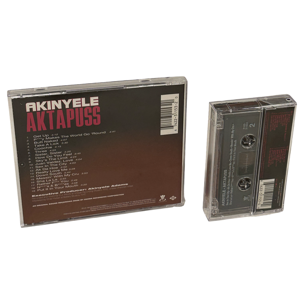 •AKINYELE - AKTAPUSS• ~1999 OG PRESSINGS~ (CD & CASSETTE TAPE)