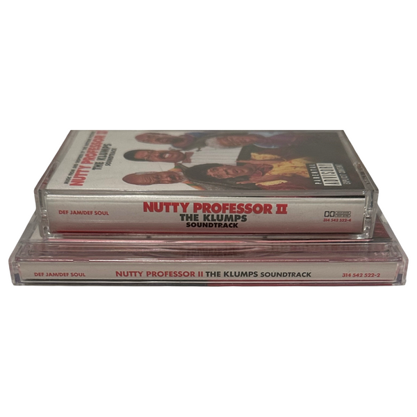 •THE NUTTY PROFESSOR II THE KLUMPS - SOUNDTRACK• ~2000 OG PRESSINGS~ (CD & CASSETTE TAPE)