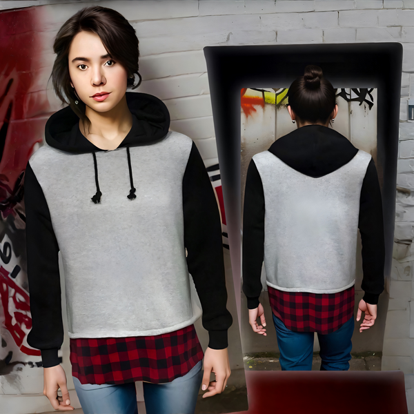 ^IMPERIOUS^ SCOOP TAIL CUT & SEW PULLOVER HOODIES