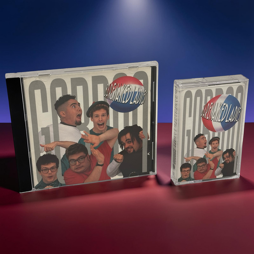 •BARENAKED LADIES ~ GORDON• ~1992 OG CANADIAN PRESSINGS~ (CD & CASSETTE TAPE)