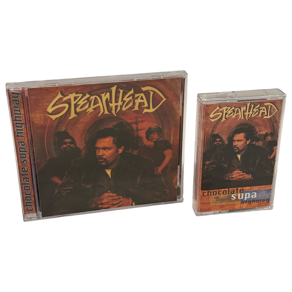 ••SPEARHEAD - CHOCOLATE SUPA HIGHWAY• ~1997 OG PRESSINGS~ (CD & CASSETTE TAPE)