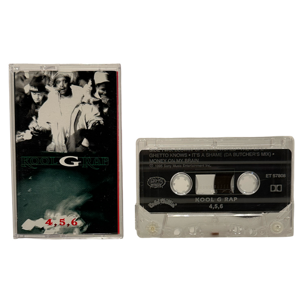 •KOOL G RAP - 4,5,6• ~1995 OG PRESSING~ (CASSETTE TAPE)