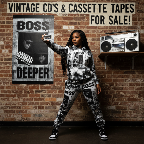 •BOSS - DEEPER• ~1993 OG MAXI-SINGLE~ (CASSETTE TAPE)
