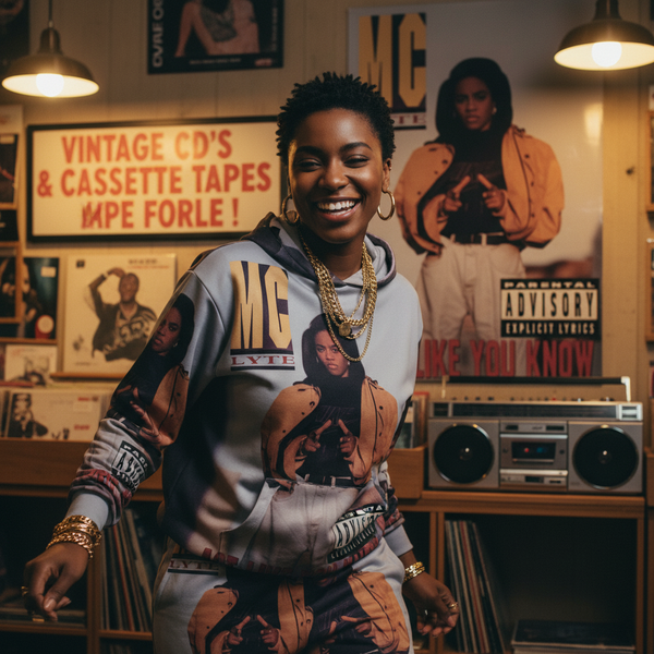 •MC LYTE - ACT LIKE YOU KNOW• ~1991 OG PRESSING~ (CASSETTE TAPE) (1)