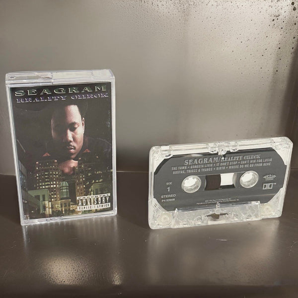 •SEAGRAM ~ REALITY CHECK• (1994 OG PRESSING) (CASSETTE TAPE)