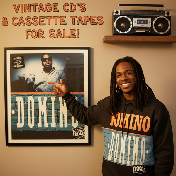 •DOMINO - DOMINO• ~1993 OG PRESSINGS~ (CD & CASSETTE TAPE)