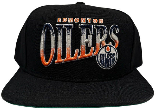 *Edmonton Oilers* ~90’s Retro~ snapback hat by Mitchell & Ness (Rare Retailer Promo Sample)