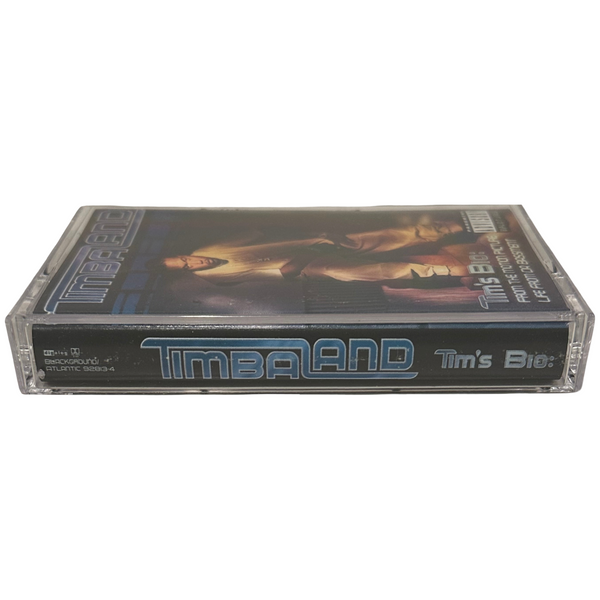 •TIMBALAND ~ TIM’S BIO: FROM THE MOTION PICTURE: LIVE FROM DA BASEMENT• ~1998 OG PRESSINGS~ (CD & CASSETTE TAPE)