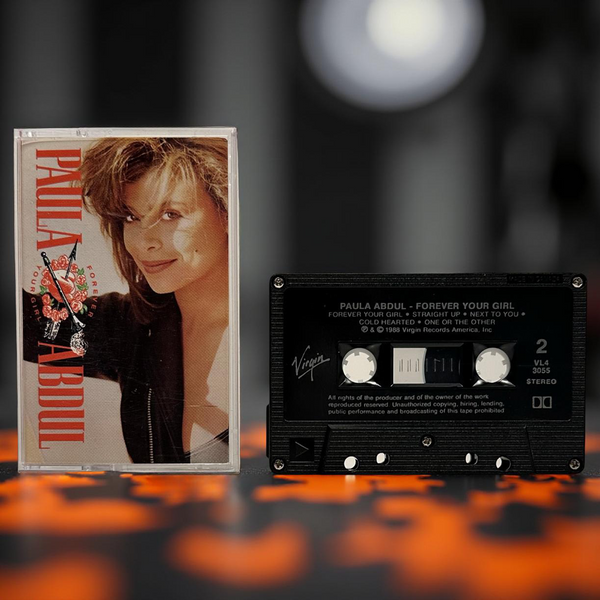 •PAULA ABDUL - FOREVER YOUR GIRL• ~1988 OG PRESSING~ (CASSETTE TAPE) (CANADIAN BLACK SHELL)