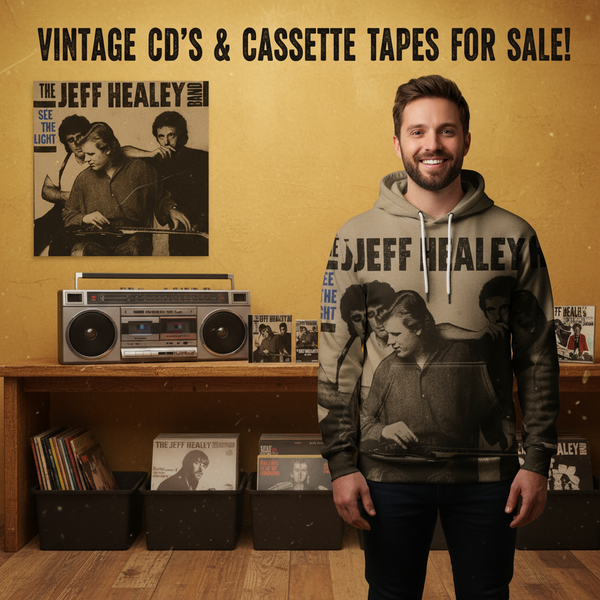 •THE JEFF HEALEY BAND - SEE THE LIGHT• ~1988 OG CANADIAN PRESSINGS~ (CD & CASSETTE TAPE)