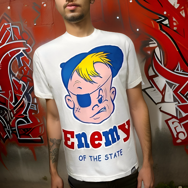 ^ENEMY OF THE STATE^ ~BAZOOKA~ SHORT SLEEVE T-SHIRTS FOR MEN