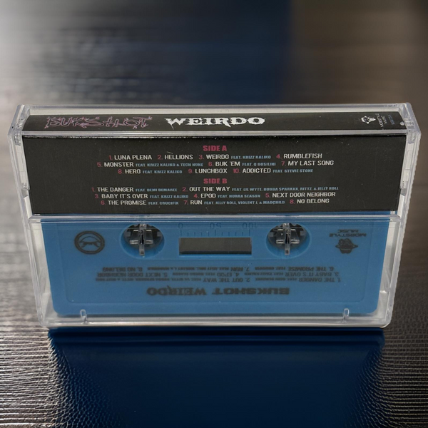 •BUKSHOT ~ WEIRDO• ~2017 OG PRESSING~ (LIMITED CASSETTE TAPE)