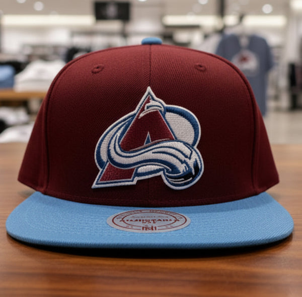 *Colorado Avalanche* ~Adjustable Fit SnapBack Hats by Mitchell & Ness~