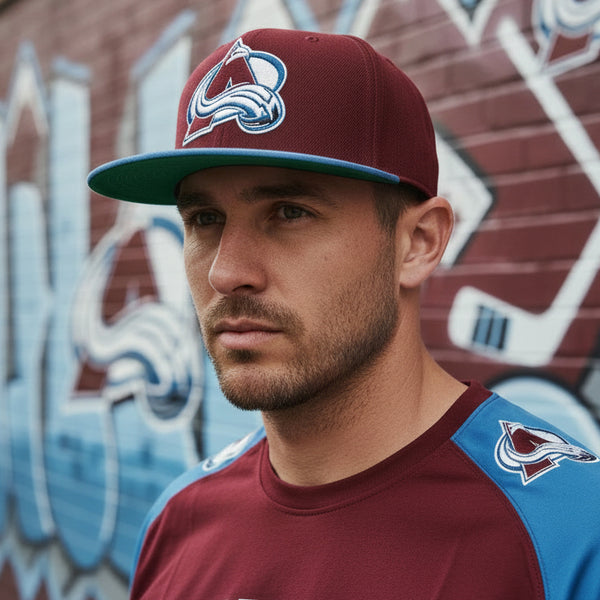 *Colorado Avalanche* ~Adjustable Fit SnapBack Hats by Mitchell & Ness~