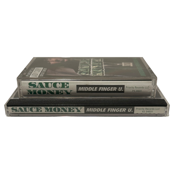 •SAUCE MONEY - MIDDLE FINGER U• ~2000 OG PRESSINGS~ (CD & CASSETTE TAPE)