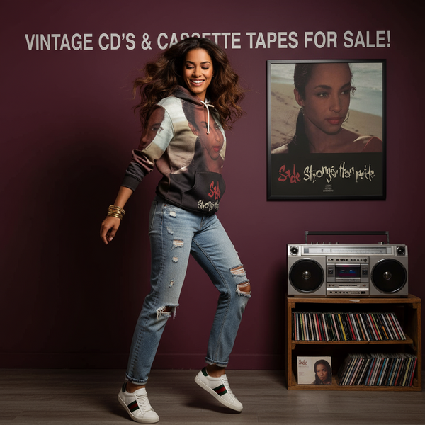 •SADE - STRONGER THAN PRIDE• ~1988 OG CANADIAN PRESSINGS~ (CD & CASSETTE TAPE)