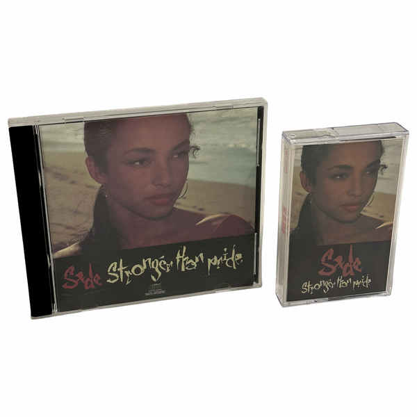 •SADE - STRONGER THAN PRIDE• ~1988 OG CANADIAN PRESSINGS~ (CD & CASSETTE TAPE)