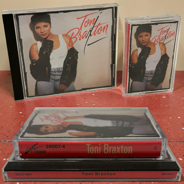 •TONI BRAXTON ~ TONI BRAXTON• ~1993 OG PRESSINGS~ (CD & CASSETTE TAPE)