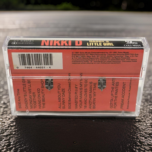 •NIKKI D - DADDY’S LITTLE GIRL• ~1991 OG PRESSING~ (CASSETTE TAPE) (2)