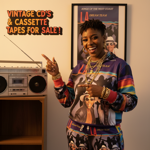 •L.A. DREAM TEAM ~ KINGS OF THE WEST COAST• ~1986 OG PRESSING~ (CASSETTE TAPE)