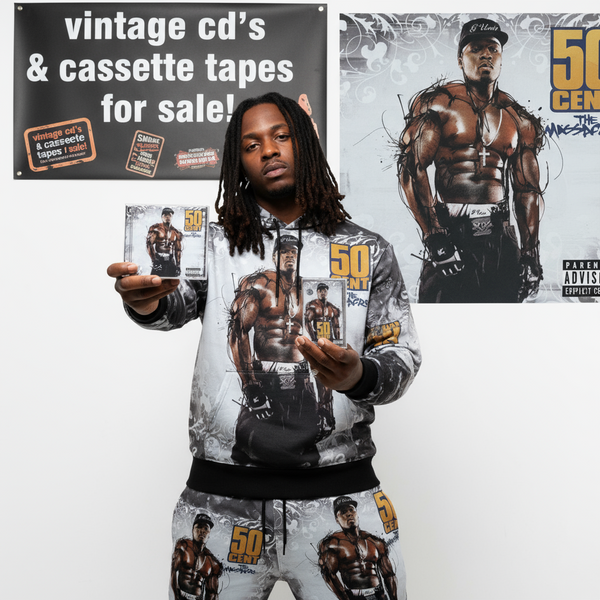 •50 CENT - THE MASSACRE• ~2005 OG PRESSINGS~ (CD & INDONESIAN CASSETTE TAPE)